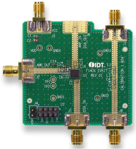 F1431BEVB - Evaluation Board For The F1431B High Linearity RF DVGA ...